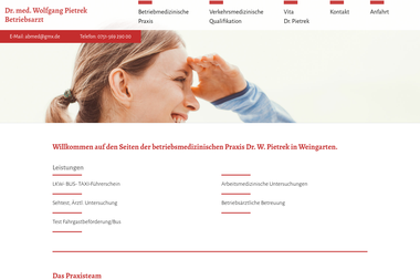 betriebsarzt-pietrek.de - Psychotherapeut Ravensburg