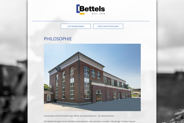 bettels.info - Straßenbauunternehmen Hildesheim