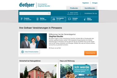 beutler.gothaer.de - Versicherungsmakler Pirmasens