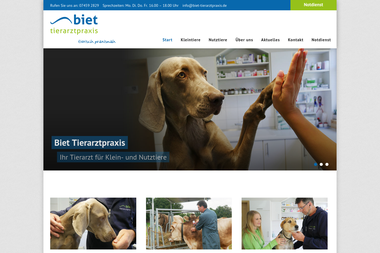 biet-tierarztpraxis.de - Tiermedizin Nagold