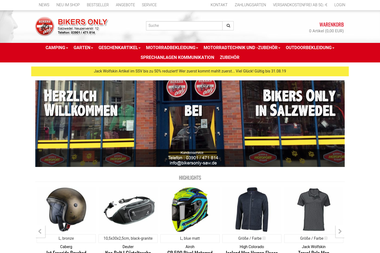 bikersonly-shop.de - Geschenkartikel Großhandel Salzwedel