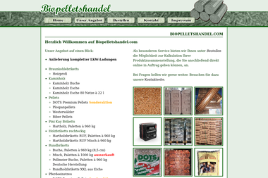 biopelletshandel.com - Brennholzhandel Duisburg
