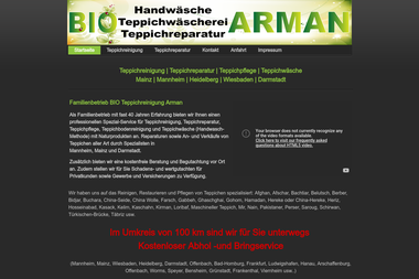 bio-teppichreinigung-arman.de - Chemische Reinigung Darmstadt