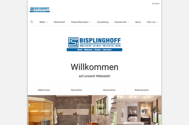 bisplinghoff-online.de - Heizungsbauer Schloss Holte-Stukenbrock