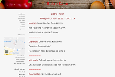 bistro-kaun.de - Catering Services Neumünster