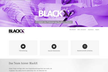 blackx.management - Online Marketing Manager Walldorf