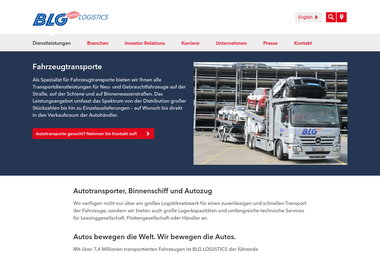 blg-logistics.com/de/dienstleistungen/transportlogistik/fahrzeugtransporte - Autotransport Bremerhaven