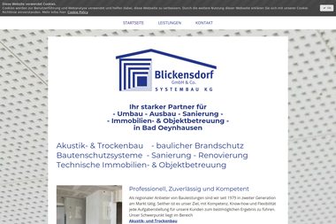 blickensdorf-systembau.de - Maurerarbeiten Bad Oeynhausen