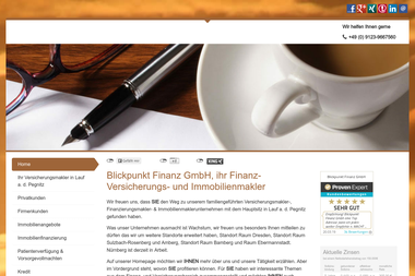 blickpunkt-finanz.de - Finanzdienstleister Lauf An Der Pegnitz