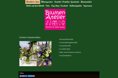 blumen-atelier-nievenheim.de - Blumengeschäft Dormagen