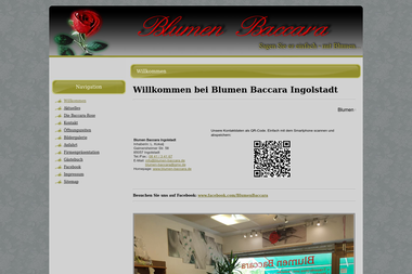 blumen-baccara.de - Blumengeschäft Ingolstadt