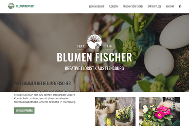blumen-fischer-flensburg.de - Blumengeschäft Flensburg