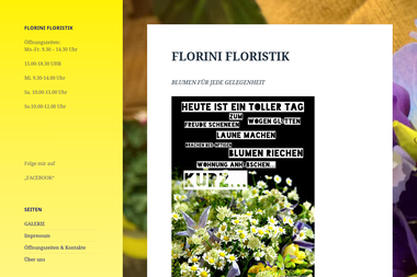 blumen-florinifloristik.de - Blumengeschäft Reutlingen