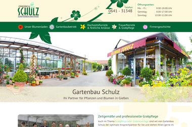 blumenhaus-schulz.de - Blumengeschäft Giessen