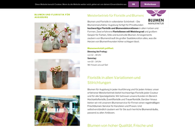blumenmanufaktur.eu - Blumengeschäft Augsburg