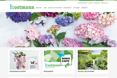 blumen-ostmann.de - Blumengeschäft Vechta