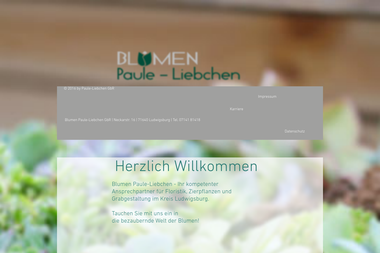 blumen-paule-liebchen.de - Blumengeschäft Ludwigsburg