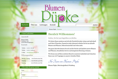blumen-puepke.de - Blumengeschäft Mönchengladbach