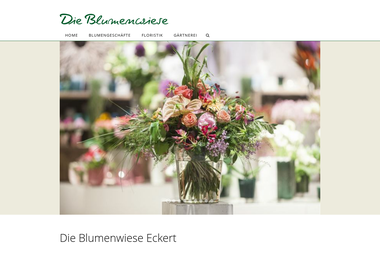 blumenwiese-eckert.de - Blumengeschäft Lörrach