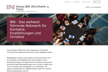 bni-stuttgart.com/venus - Unternehmensberatung Kirchheim Unter Teck
