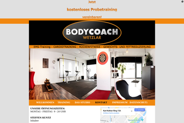 bodycoach-wetzlar.de/kontakt.html - Personal Trainer Wetzlar