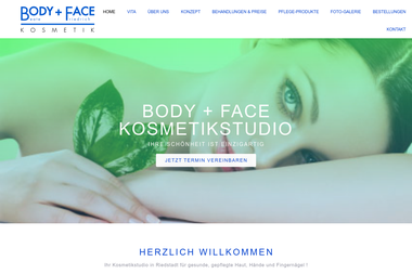 body-face-kosmetik.de - Kosmetikerin Riedstadt