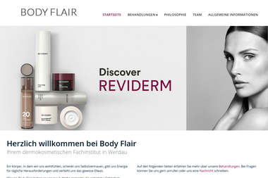 bodyflair-werdau.de - Kosmetikerin Werdau