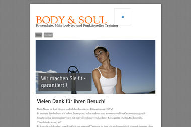 body-soul.vpweb.de - Personal Trainer Rottweil