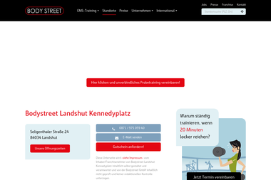 bodystreet.com/landshut-kennedyplatz - Personal Trainer Landshut