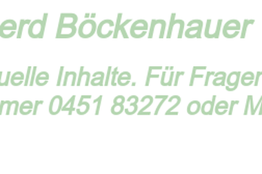 boeckenhauer.com - Tischler Lübeck