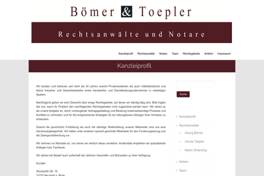 boemer-toepler.de - Notar Neustadt Am Rübenberge