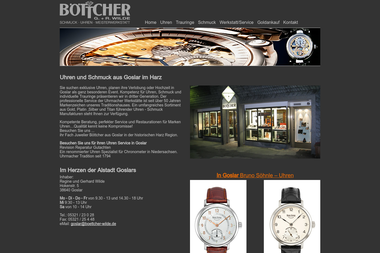 boettcher-wilde.de - Juwelier Goslar