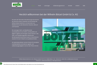 boetzel-schrott.de - Containerverleih Herne