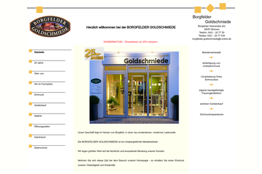 borgfelder-goldschmiede.de - Juwelier Bremen