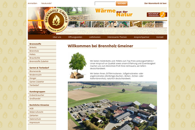 brennholz-gmeiner.de - Braunkohle Bayreuth