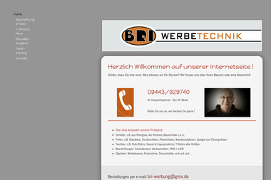 bri-werbetechnik.de - Werbeagentur Abensberg