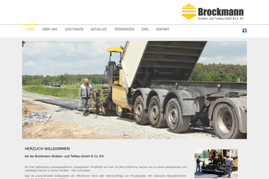brockmann-tiefbau.de - Straßenbauunternehmen Harsewinkel