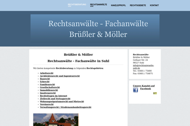 bruessler-moeller-suhl.de - Anwalt Suhl