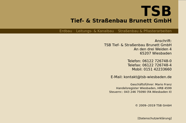 brunett-gmbh.de - Straßenbauunternehmen Wiesbaden