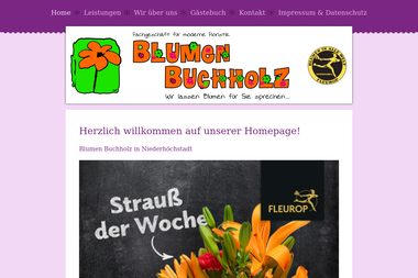 buchholz-blumen.de - Blumengeschäft Eschborn
