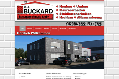 buckard-bau.de - Tiefbauunternehmen Wülfrath