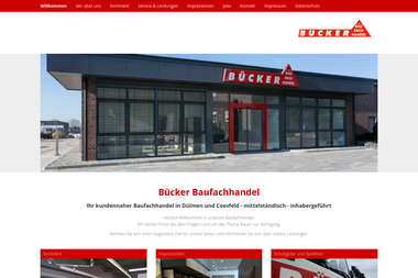buecker-baufachhandel.de - Baustoffe Coesfeld