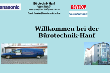 buerotechnik-hanf.de - Kopierer Händler Meiningen