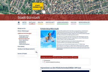 buerstadt.de/rathaus/staedtische-einrichtungen/erlebnisbad-buerstadt - Schwimmtrainer Bürstadt