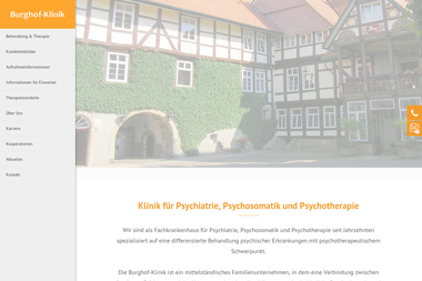 burghof-klinik.de - Psychotherapeut Rinteln