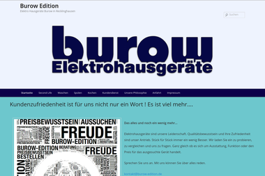 burow-edition.de - Anlage Recklinghausen