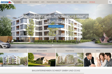 bu-schmidt.de - Straßenbauunternehmen Wolfsburg