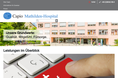 capio-mathilden-hospital.de/startseite/mvz/psychiatrie-und-psychotherapie - Dermatologie Büdingen