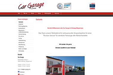 car-garage.de - Autowerkstatt Tettnang