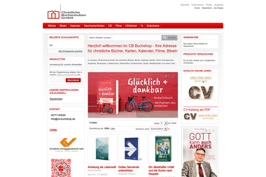 cb-buchshop.de - Geschenkartikel Großhandel Altena